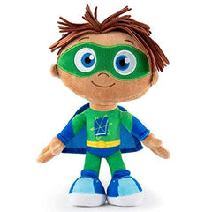 Mighty Mojo Super Why plush comes in gift-ready packaging for fans