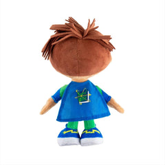 Mighty Mojo Super Why plush outer fabric is machine washable for easy cleaning