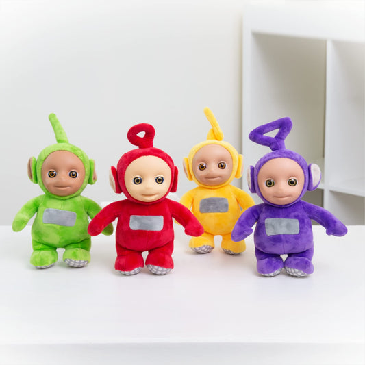 Mighty Mojo Dipsy Teletubbies plush 11in talks with phrases for storytelling