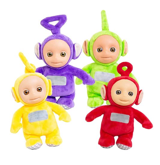 Mighty Mojo Po Teletubbies plush 11in with interactive phrases for imaginative play