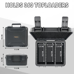 Migitec Toploader Storage Box ideal for sport and trading card collections.