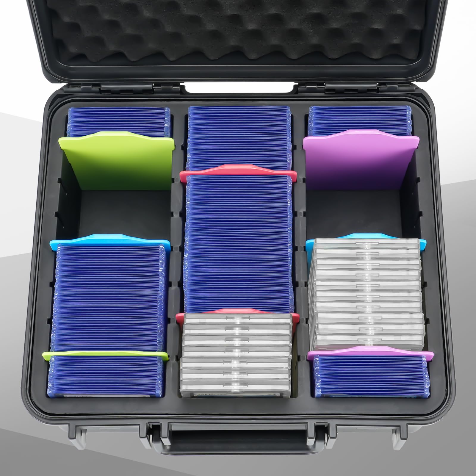Migitec Toploader Storage Box portable design for easy transport to events.