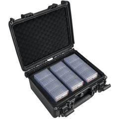 Migitec waterproof graded card storage box with 102-slabs capacity for secure PSA collections.