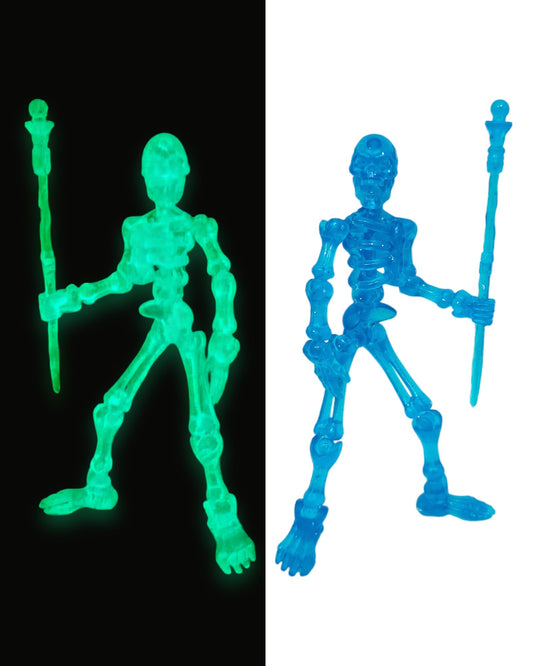 MIKILOWUHA T13 blue glow skeleton adds ambiance in dark rooms.