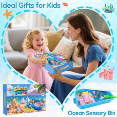 Non-toxic soft sand for gentle sensory play.