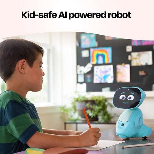 Miko 3 interactive learning screen supports hands-on STEAM tasks for curious kids