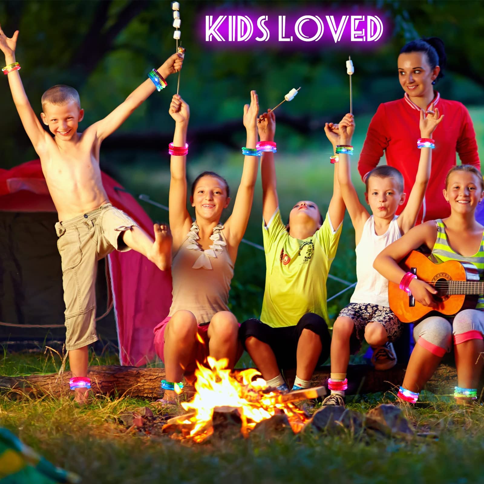 Mikulala 12-hour luminous glow keeps celebrations bright longer.