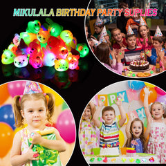 Mikulala green bunny glow ring for playful kids' accessories.
