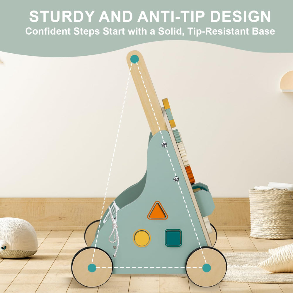 MILEFUN gears and radar spinners invite tactile exploration during play.