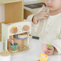 MILEFUN gift box packaging showcasing the 22-piece coffee play set