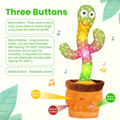 MILEGI cactus toy party decor centerpiece, bright and cheerful