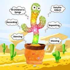 MILEGI cactus tummy time companion for early exploration