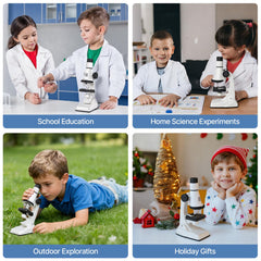 Mileonaim blank slides (32) invite kids to create and compare specimens