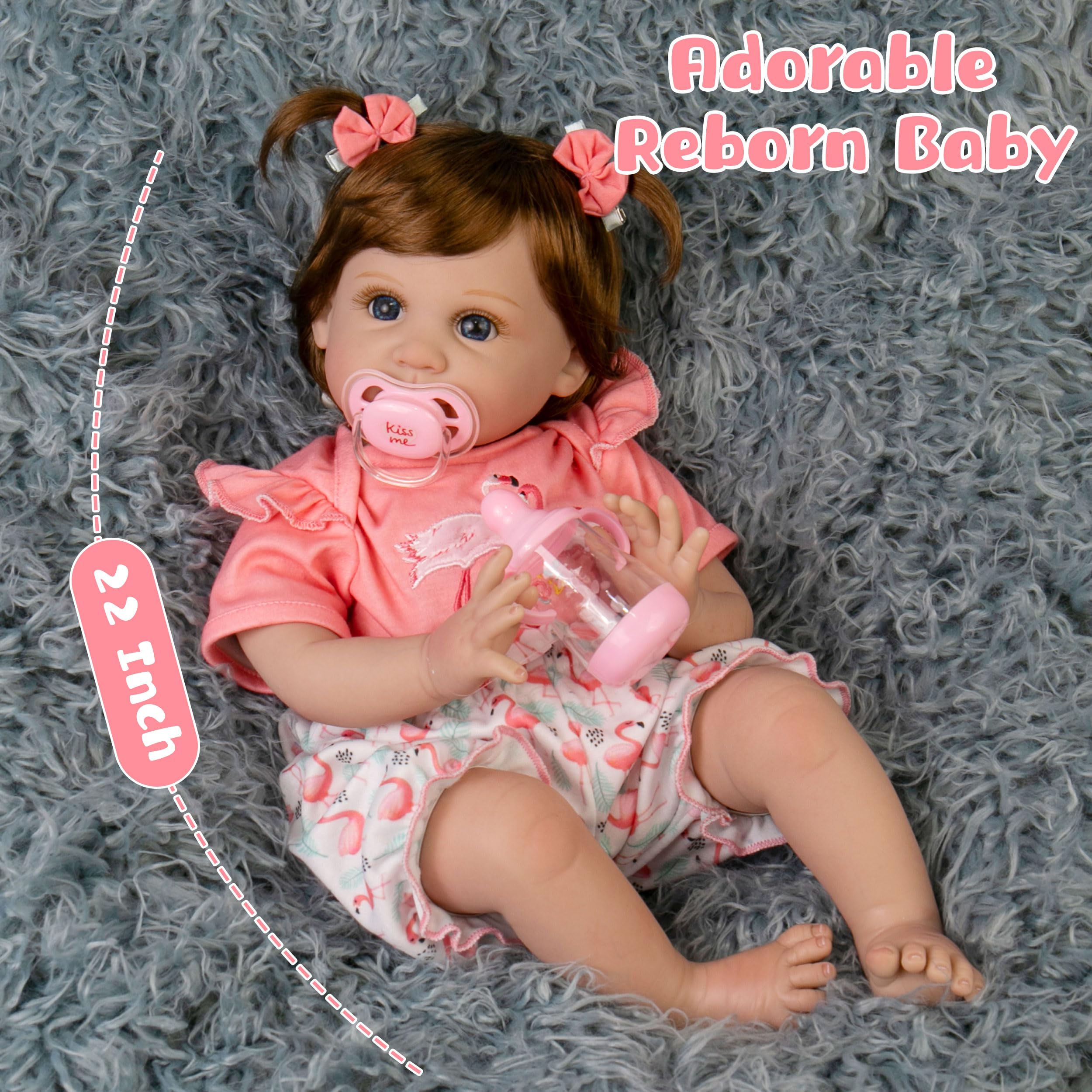 Milidool magnetic pacifier accessory for realistic feeding role-play