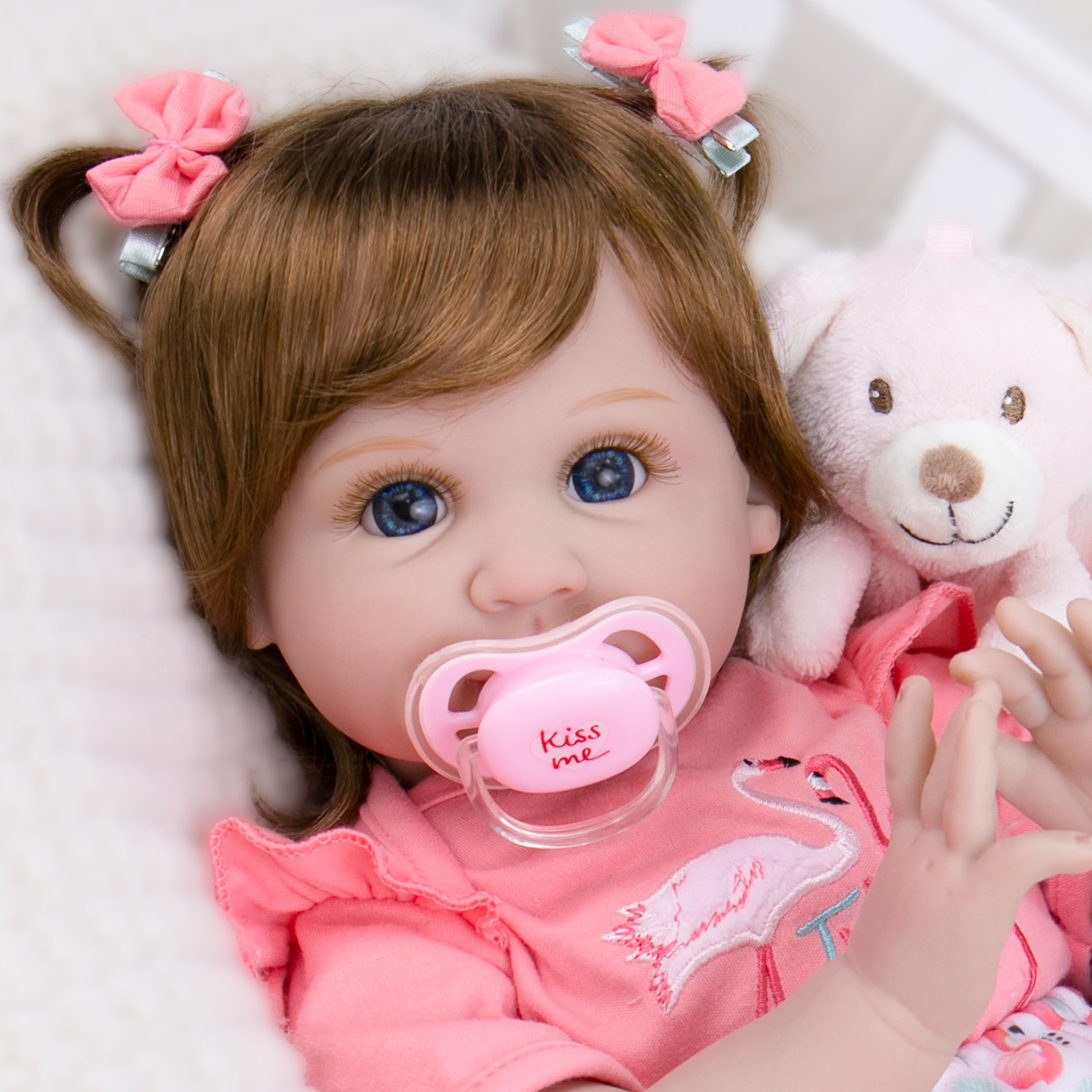 Milidool soft skin texture on the doll for comforting touch