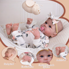 Milidool reborn doll - dress-up clothing set for creative outfits.