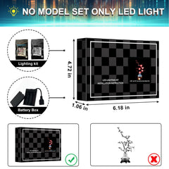 Mililier lighting enhances display with cozy, ambient glow.