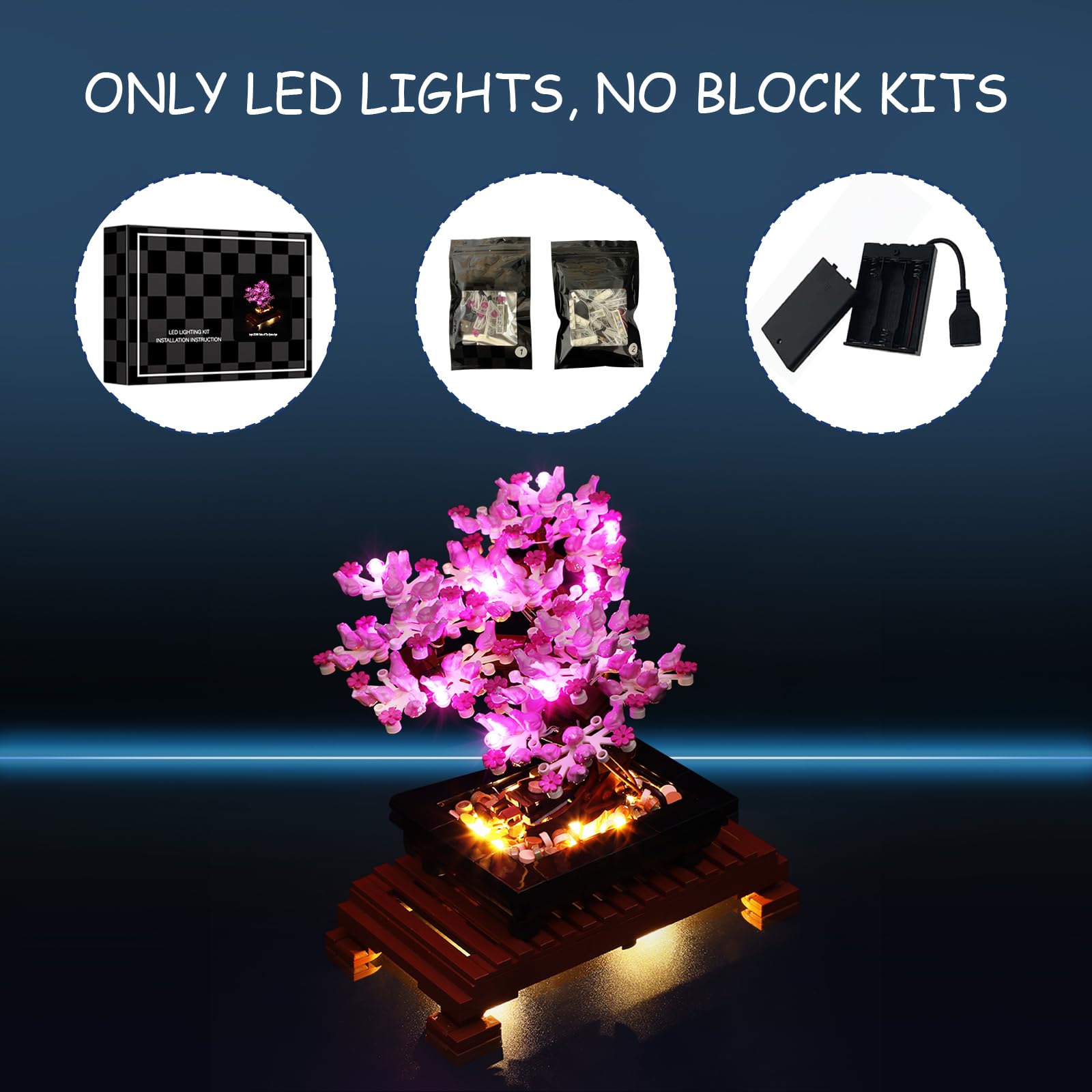 Mililier LED light kit supports safe operation with low-voltage power