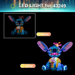 Mililier battery power option keeps Stitch 43249 lit anywhere
