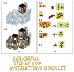 Military Base Army Building Blocks Set bricks compatible with major brands