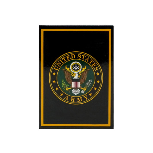 Military Gift Shop Army playing cards back design featuring full color logo