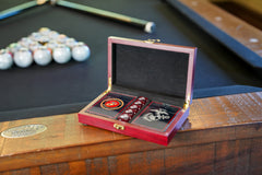Military Gift Shop official USMC deck emblem for display.