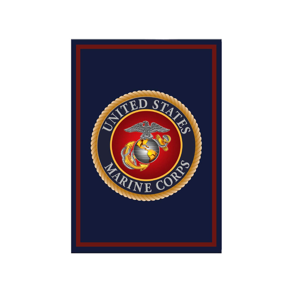 Veteran-owned Military Gift Shop prints and packages USMC playing cards in the USA.