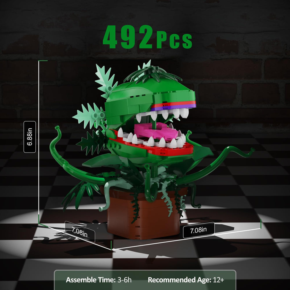 Millionspring Audrey II assembled model on shelf – eye-catching decor
