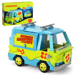 Millionspring classic adventure van building set for imaginative play.