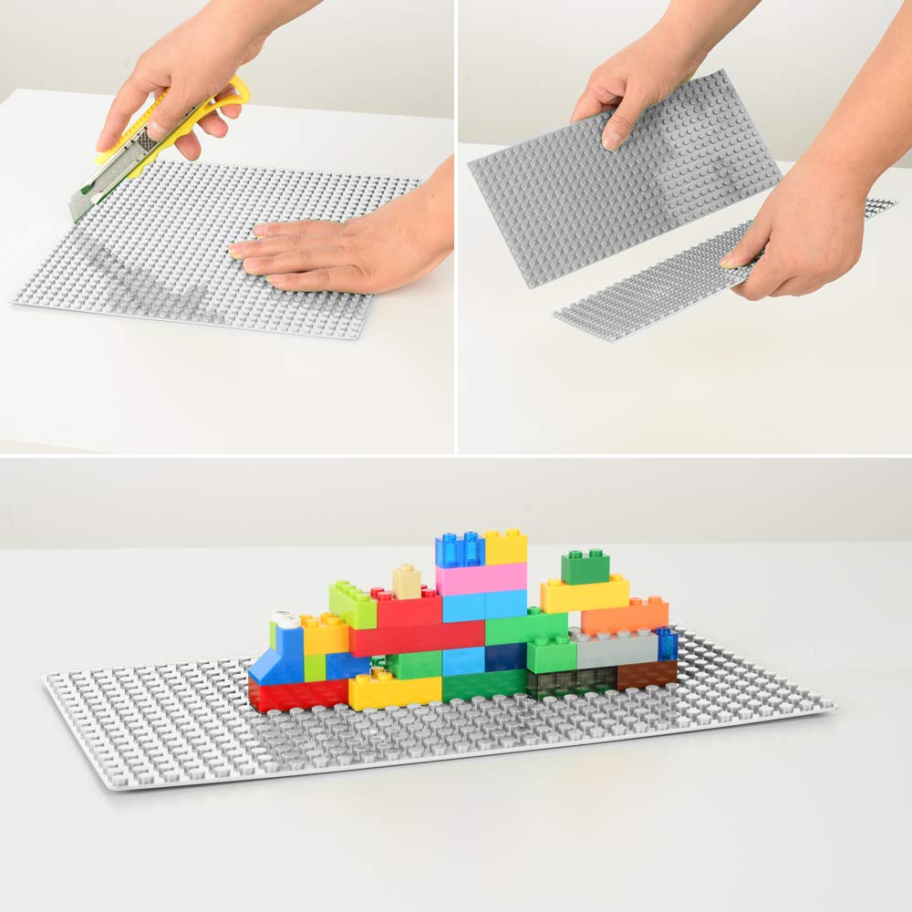 MIMAX baseplates compatible with major brands for versatile builds