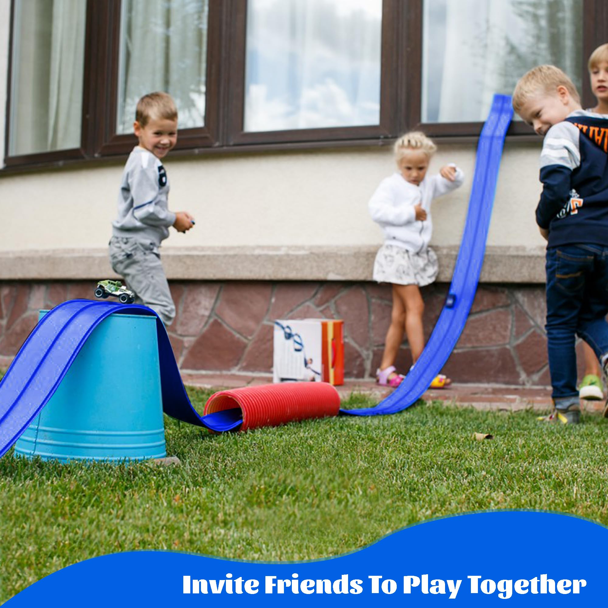 Mimeng Uomo eco-friendly PVC track designed to endure rough play.