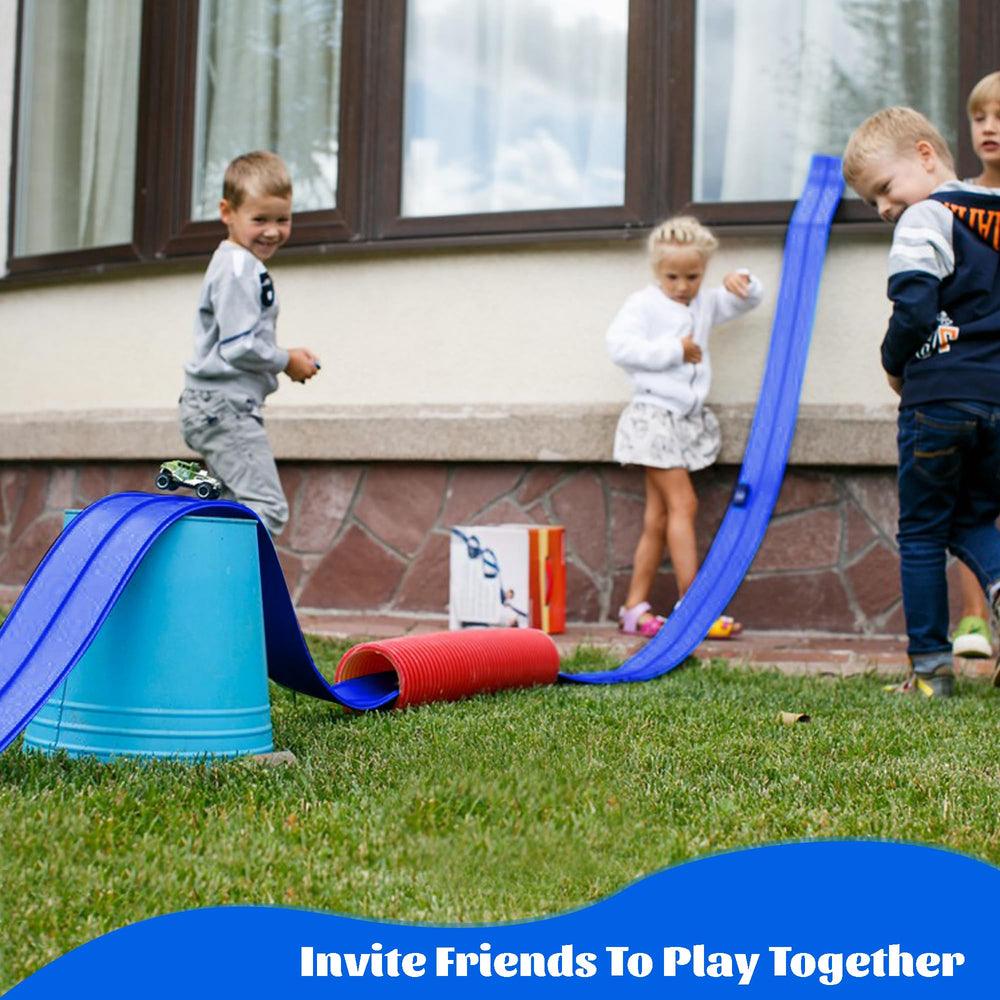 Mimeng Uomo eco-friendly PVC track designed to endure rough play.