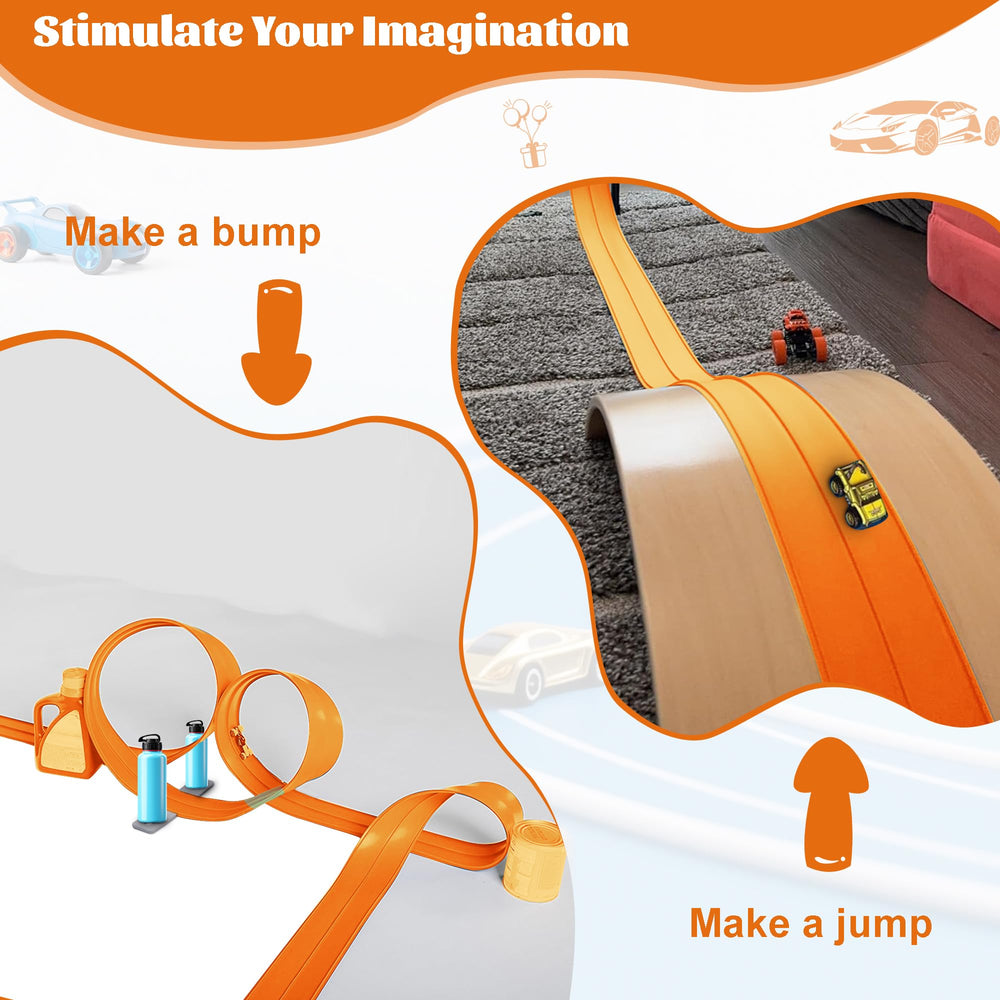 Mimeng Uomo roll-up portable design for on-the-go racing.