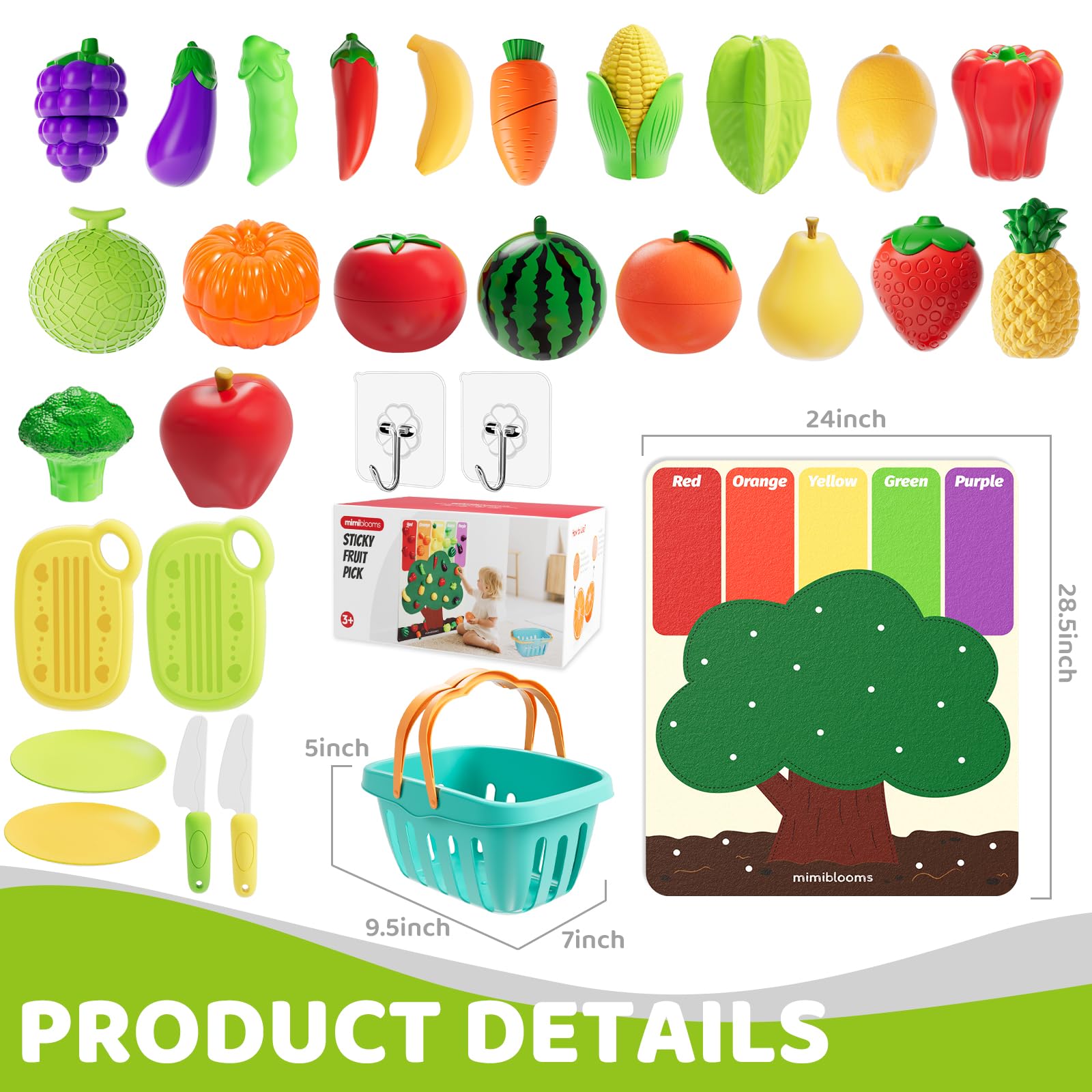 Mimiblooms sensory-friendly design aids focus during creative play.