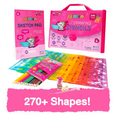 Mimtom lockable case keeps art supplies organized