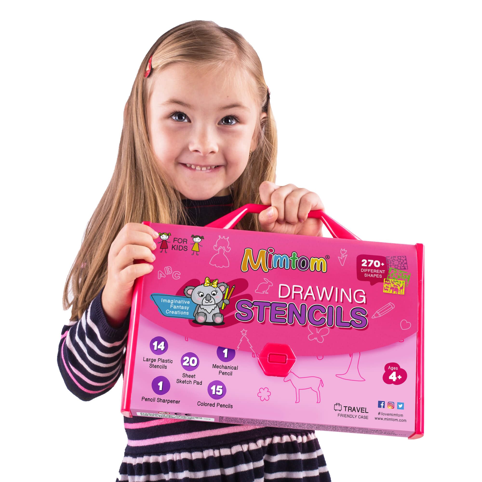 Mimtom plastic scissors are safe and easy to use