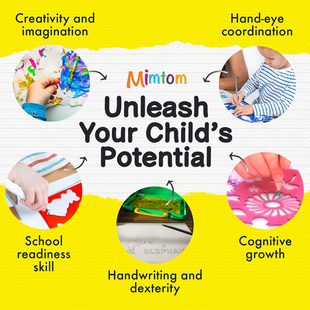Mimtom pencil sharpener keeps tips ready for smooth shading.