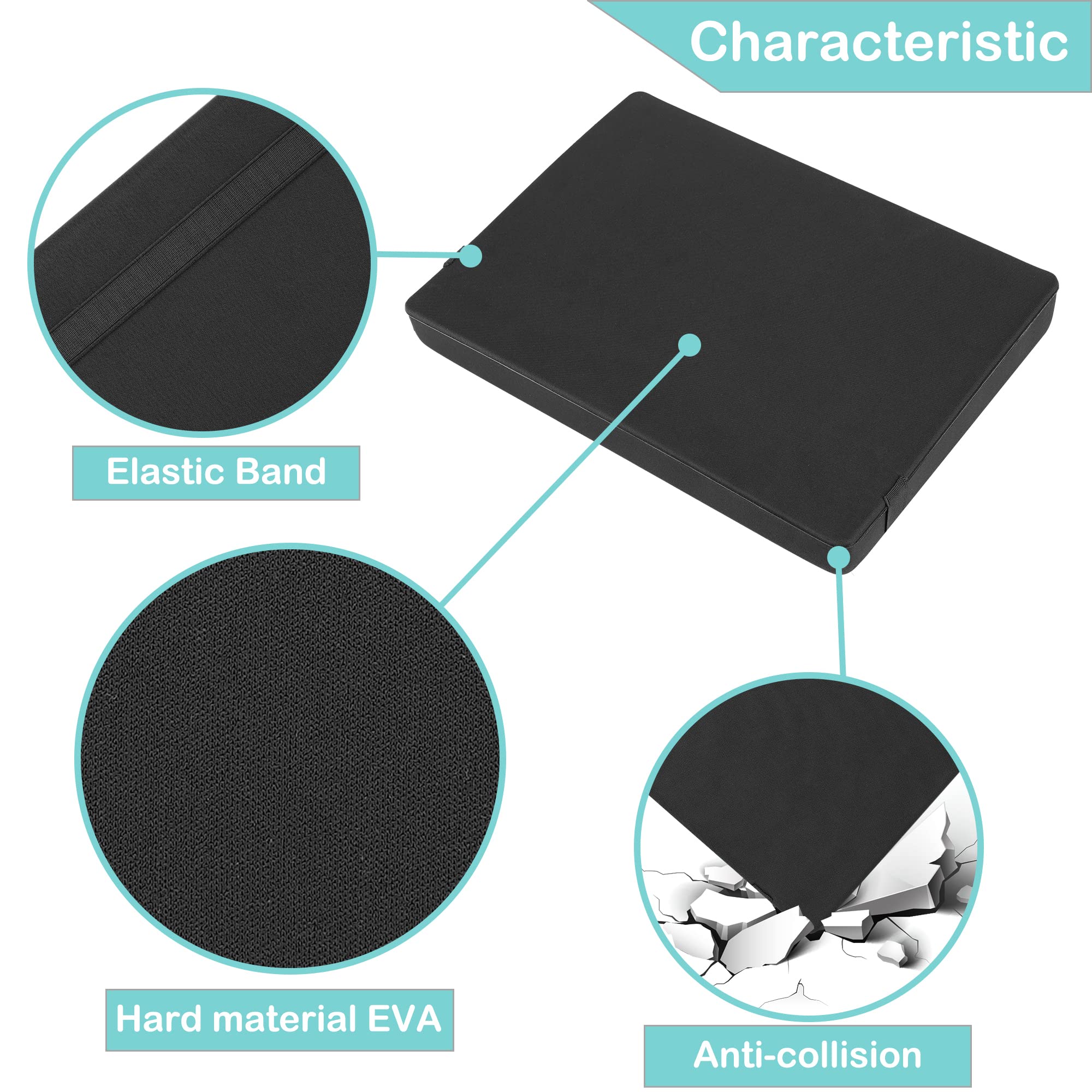 Minahao case dimensions 14.2 by 10.5 by 1.7 inches for easy transport.