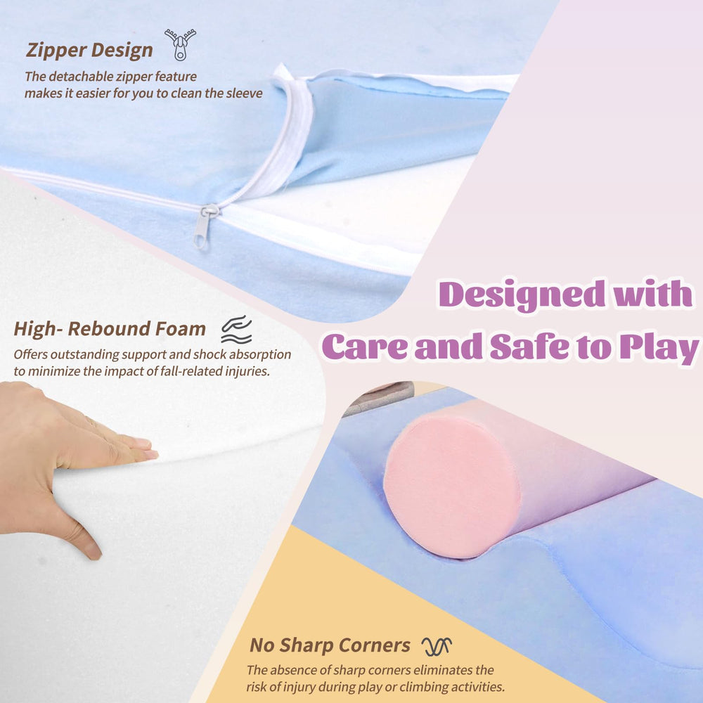 Mind-Action family-friendly indoor play setup supports parent-child bonding.