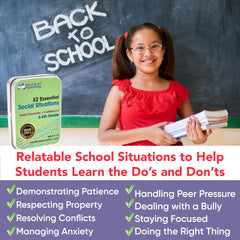 Mind Brain Emotion 52 Essential Social Situations teacher guide clarifies goals for parent-teacher conferences.