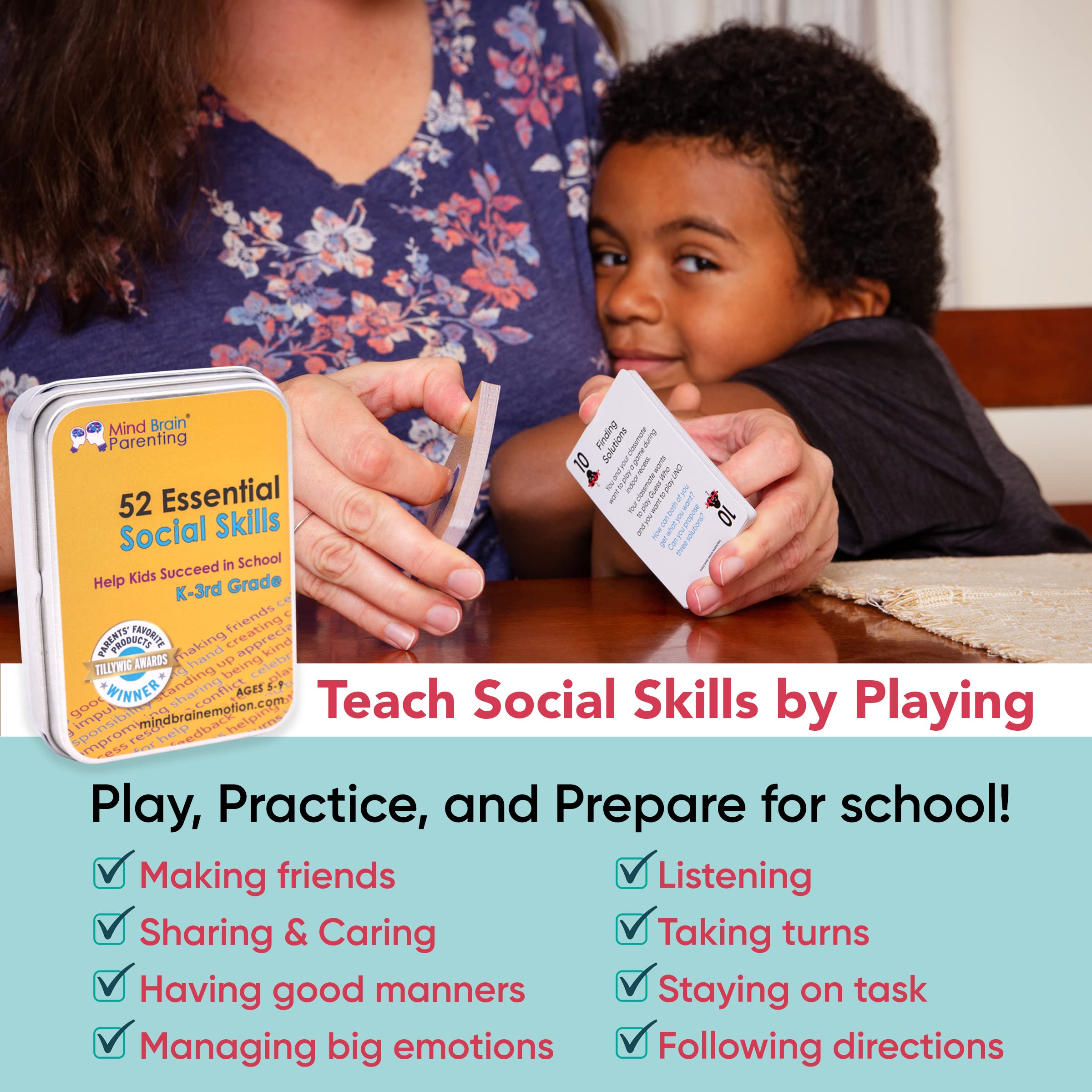 Mind Brain Emotion classroom activity setup promoting hands-on skill practice