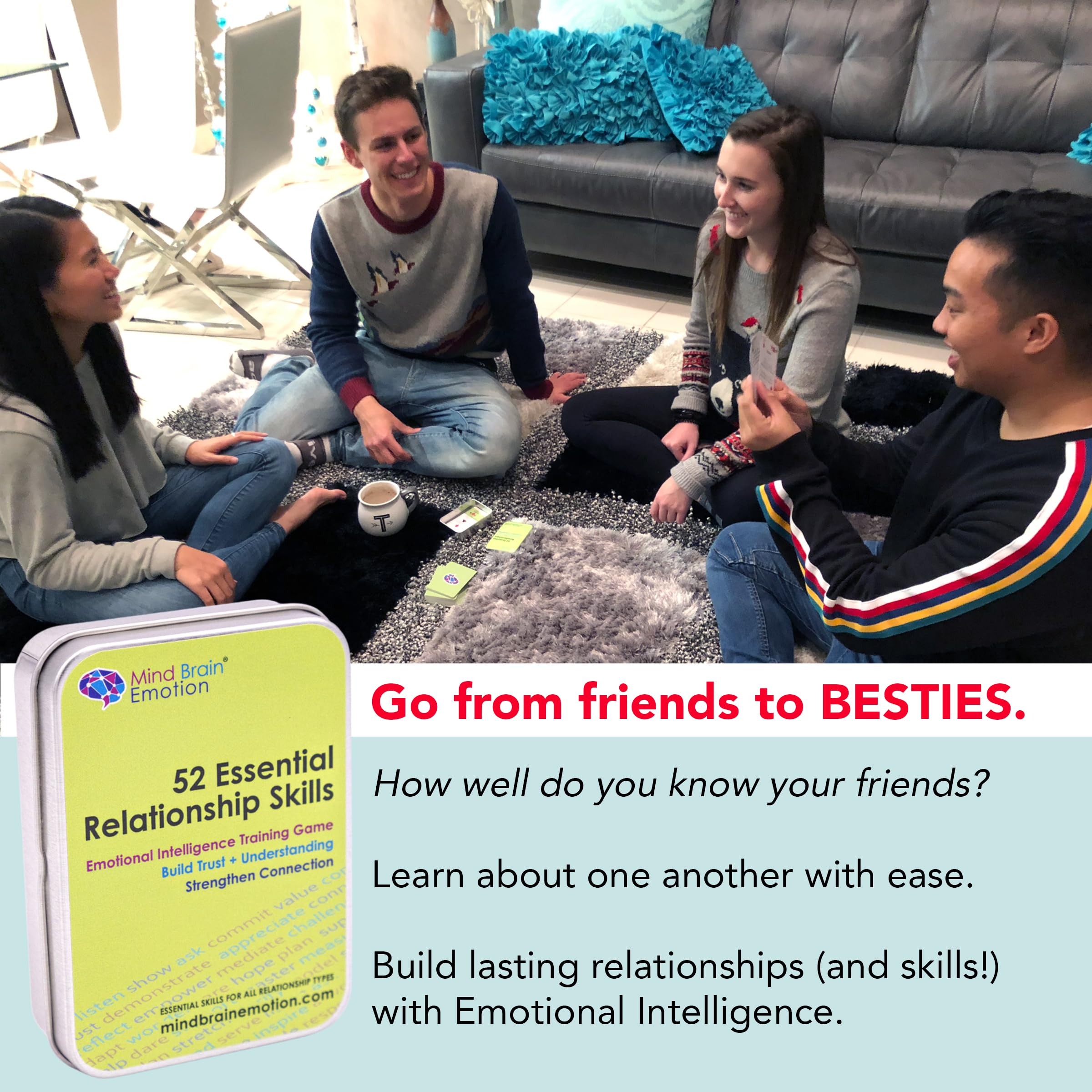 Mind Brain Emotion Harvard research card deck adds credibility to EQ practice.