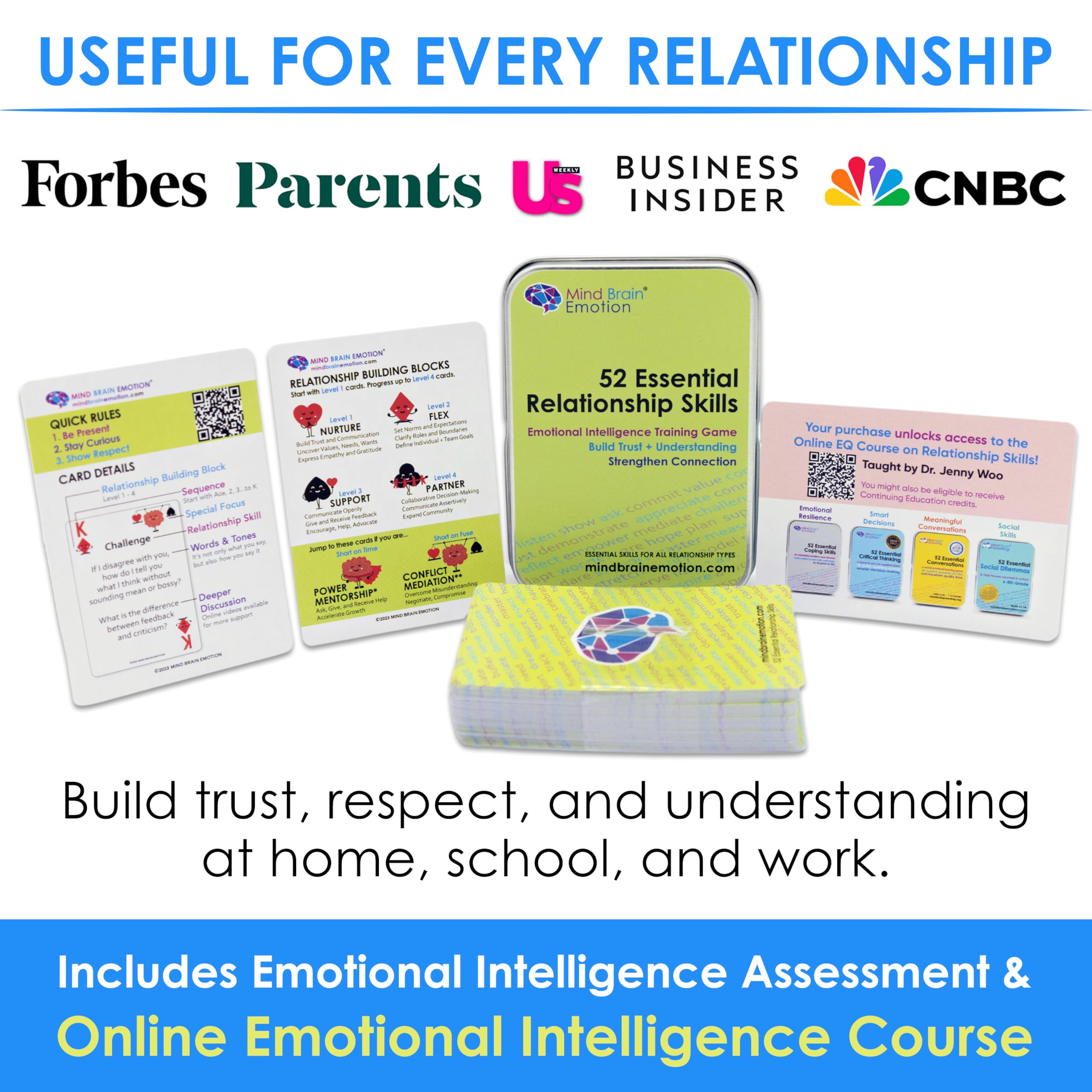 Mind Brain Emotion team discussion cards to boost trust and collaboration.