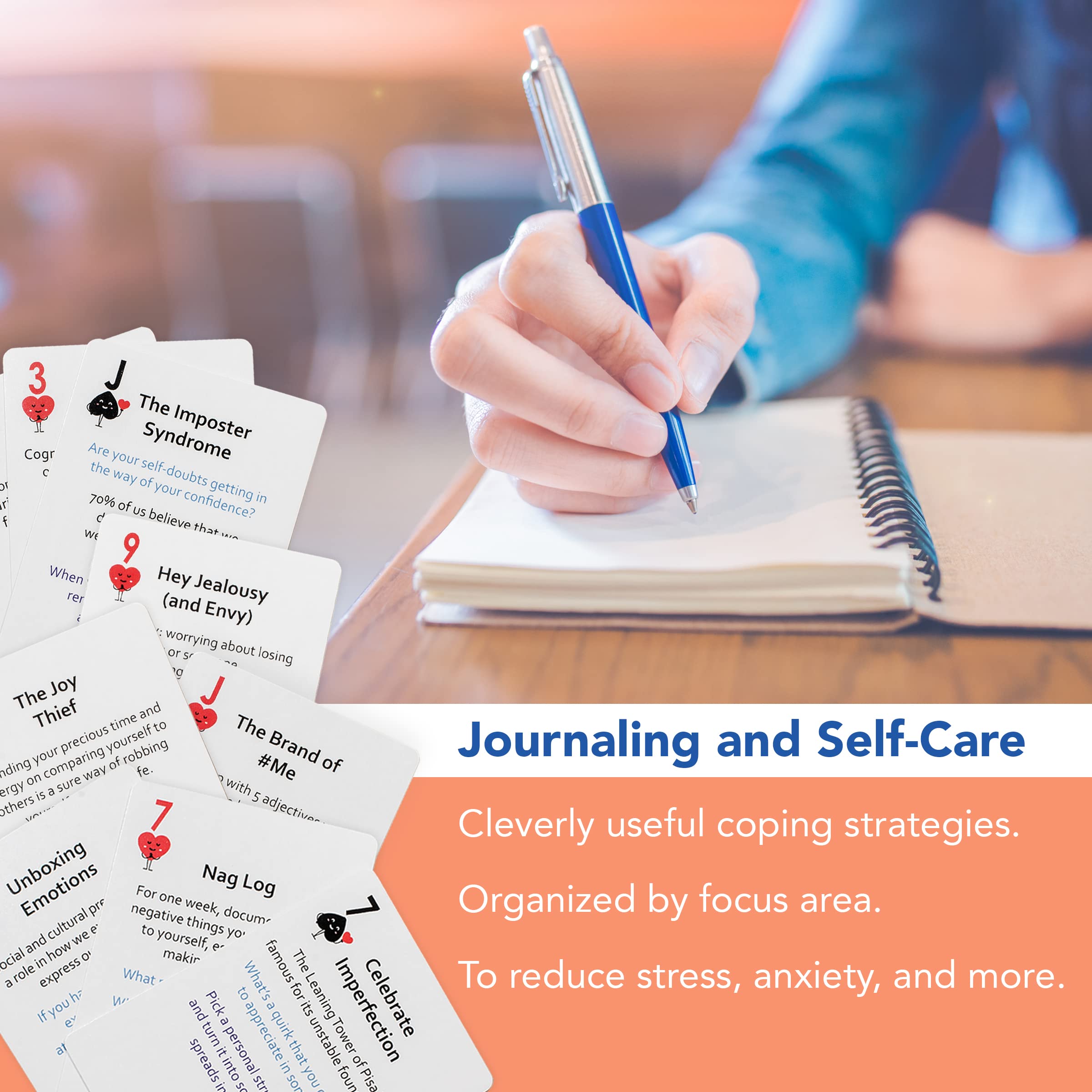 Mind Brain Emotion tin case closed, displaying a durable, discreet coping tool for pockets.