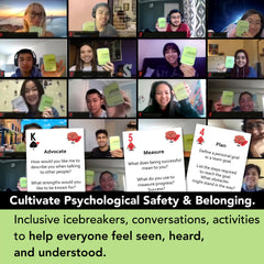 Mind Brain Emotion trust-building activities for group connection.
