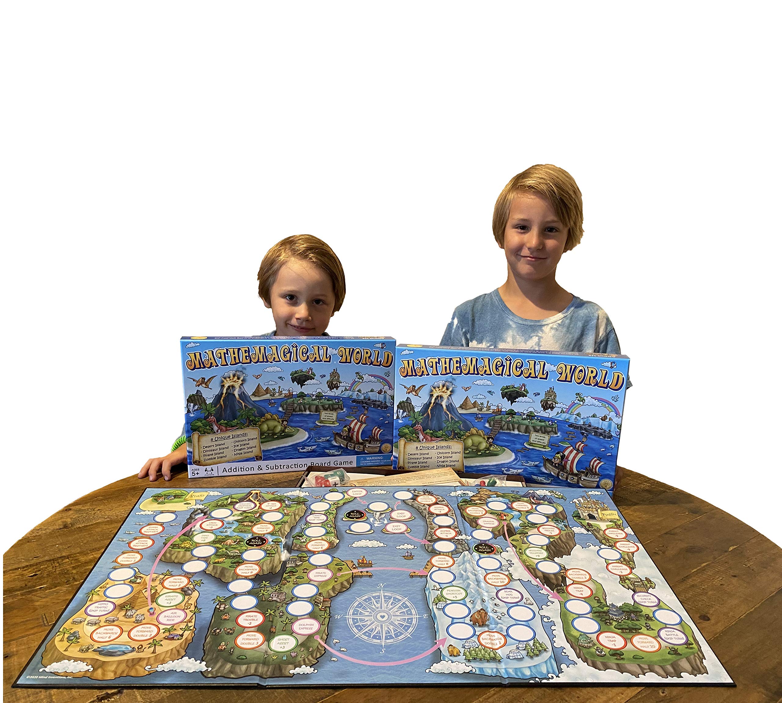 Mind Inventions Mathemagical World Dragon Island provides exciting themes to build math confidence.