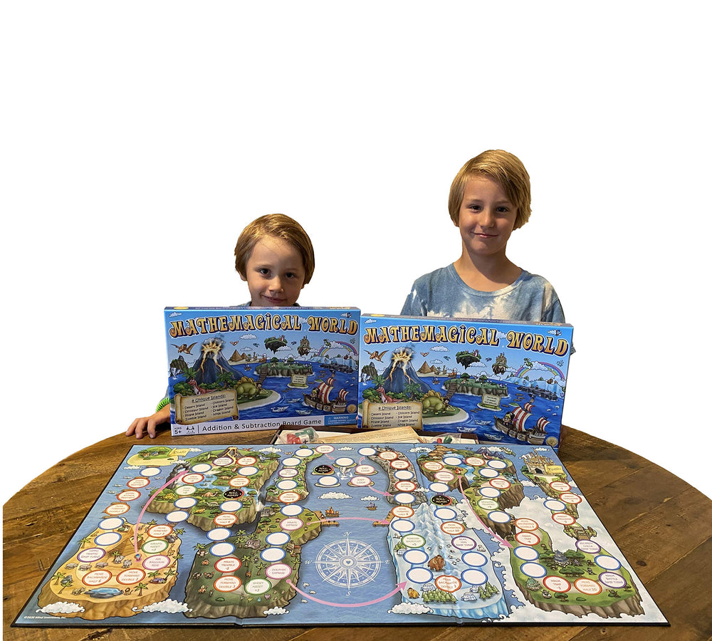 Mind Inventions Mathemagical World Dragon Island provides exciting themes to build math confidence.