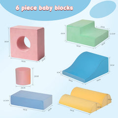 MIND&ACTION foam blocks with rebound foam support sturdy, energetic play sessions for kids.