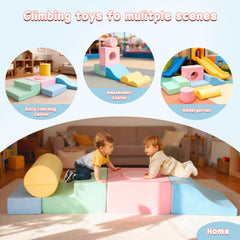 MIND&ACTION washable fabric blocks simplify cleanup after busy playtime.