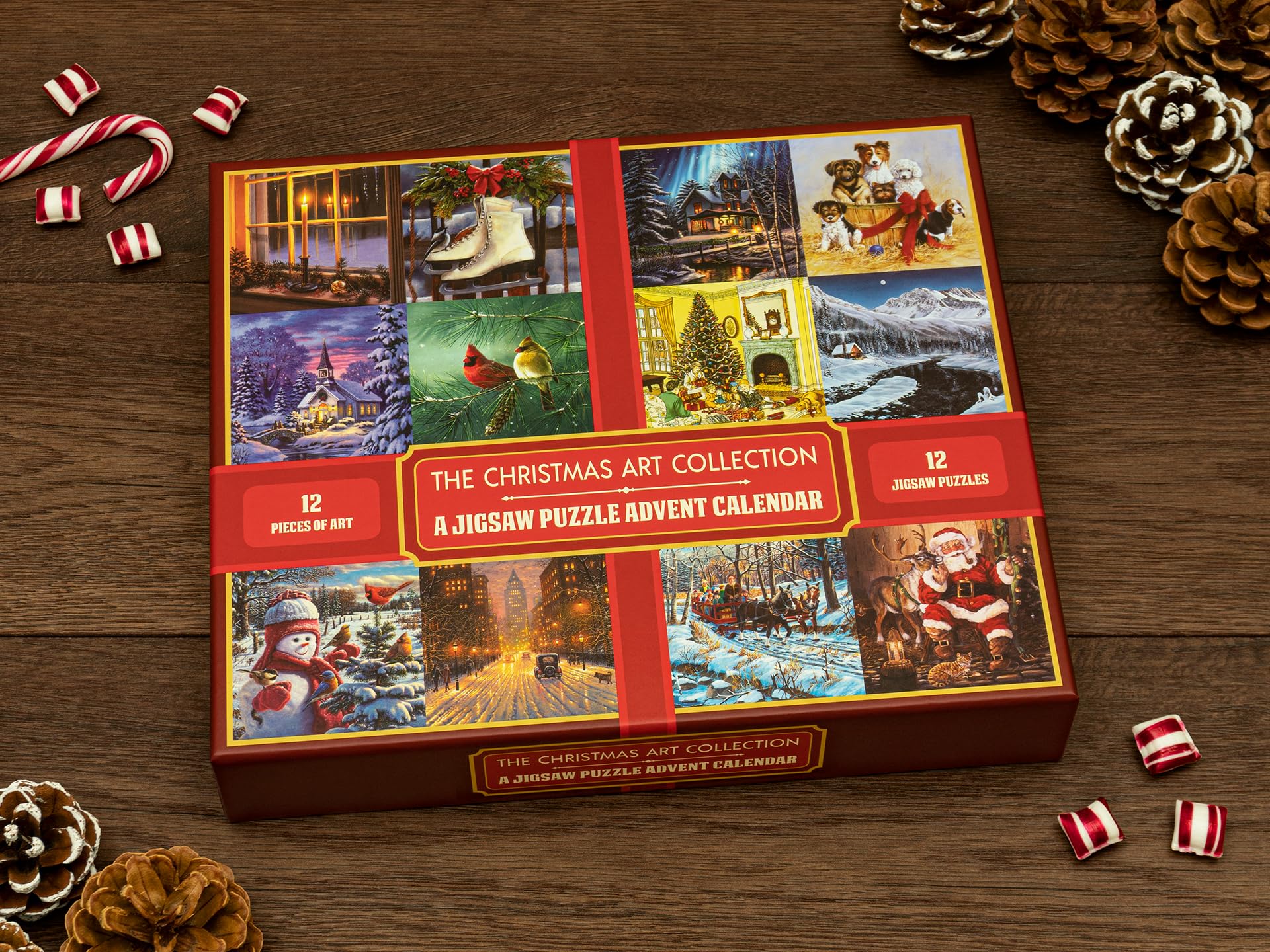 Mindmade Darrell Bush artwork puzzle adds holiday charm to your setup